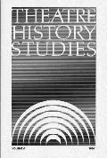 Theatre History Studies 1986, Vol. 6