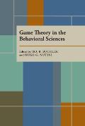 Game Theory in the Behavioral Sciences