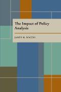The Impact of Policy Analysis