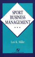 Sport Business Management||||POD- SPORT BUSINESS MANAGEMENT