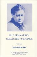 H P Blavatsky Collected Writings Volume 6 1883 1884 1885 2nd Edition