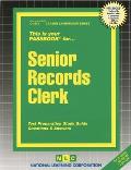 Senior Records Clerk: Passbooks Study Guide