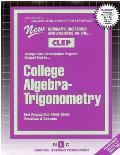 College Algebra-Trigonometry