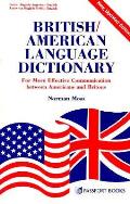 British American Language Dictionary