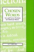 Chosen Words: Past and Present Problems for Dictionary Makers