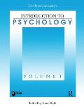 Introduction To Psychology: Vol 1