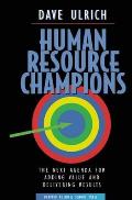 Human Resource Champions The Next Agenda