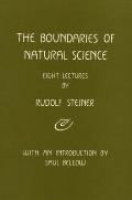 The Boundaries of Natural Science: (Cw 322)