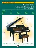 Alfreds Basic Piano Course Lesson Book Complete Levels 2 & 3 For The Later Beginner