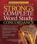 Strongs Complete Word Study Concordance With CDROM