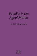 Paradise in the Age of Milton