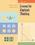 Lessons for Algebraic Thinking, Grades K-2