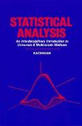 Statistical Analysis An Interdisciplinary Introduction to Univariate & Multivariate Methods