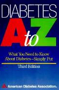 Diabetes A To Z 3rd Edition