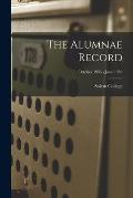 The Alumnae Record; October 1955 - June 1959