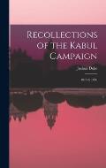 Recollections of the Kabul Campaign: 1879 & 1880