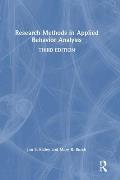 Research Methods in Applied Behavior Analysis