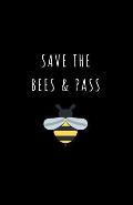 Save the Bees & Pass: The Personal Internet Address & Password Organizer / Password Book / Password Logbook With Tabs