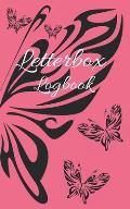 Letterbox Logbook: Stamp Record Book - 5 x 8 - 200 Pages - Custom Templates