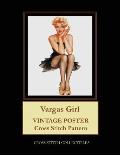Vargas Girl: Vintage Poster Cross Stitch Pattern