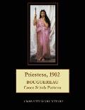 Priestess, 1902: Bouguereau Cross Stitch Pattern