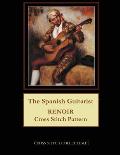 The Spanish Guitarist: Renoir Cross Stitch Pattern