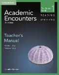 Academic Encounters Level 1 Teacher's Manual Reading and Writing