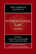 The Cambridge History of International Law: Volume 1, the Historiography of International Law