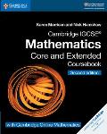 Cambridge Igcse(r) Mathematics Coursebook Core and Extended Second Edition with Cambridge Online Mathematics (2 Years)