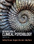 Introduction To Clinical Psychology