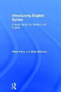 Introducing English Syntax: A Basic Guide for Students of English