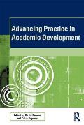 Advancing Practice in Academic Development