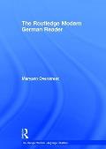Routledge Modern German Reader: Klassische Und Moderne Kurzgeschichten Feur Den Unterricht