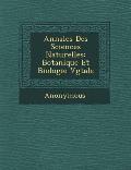 Annales Des Sciences Naturelles: Botanique Et Biologie V G Tale