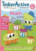 Tinkeractive Early Skills Math Workbook Ages 4+