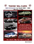 Those 80s Cars - AMC & Chrysler (Black & White)