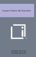 Family Views of Tolstoy