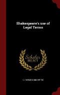 Shakespeare's Use of Legal Terms