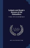 Lydgate and Burgh's Secrees of Old Philisoffres: A Version of the 'Secreta Secretorum'