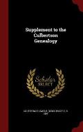 Supplement to the Culbertson Genealogy