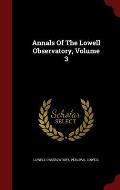 Annals of the Lowell Observatory, Volume 3