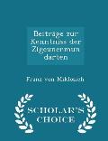 Beitr?ge Zur Kenntniss Der Zigeunermundarten - Scholar's Choice Edition