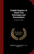 Family Register of Gerret Van Sweringen and Descendants: Index to Ed. 2 & 3