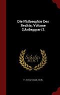 Die Philosophie Des Rechts, Volume 2, Part 2