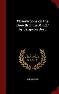 Observations on the Growth of the Mind / By Sampson Reed