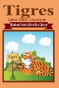 Tigres Libro Para Colorear