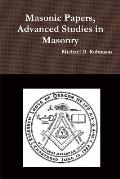Masonic Papers, Advanced Studies in Masonry