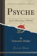Psyche, Vol. 9: Journal of Entomology, 1900-1902 (Classic Reprint)