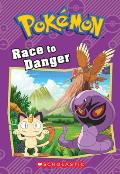 Race to Danger Pokemon Chapter Book