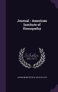 Journal - American Institute of Homopathy